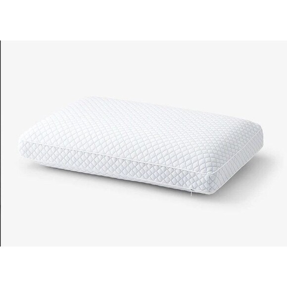 Cooling Gel Memory Foam Pillow White – The Company Store Standard Size - Picture 1 of 4
